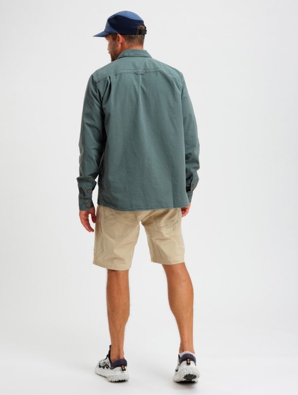 ELEVENATE M UTILITY SHIRT BALSAM GREEN