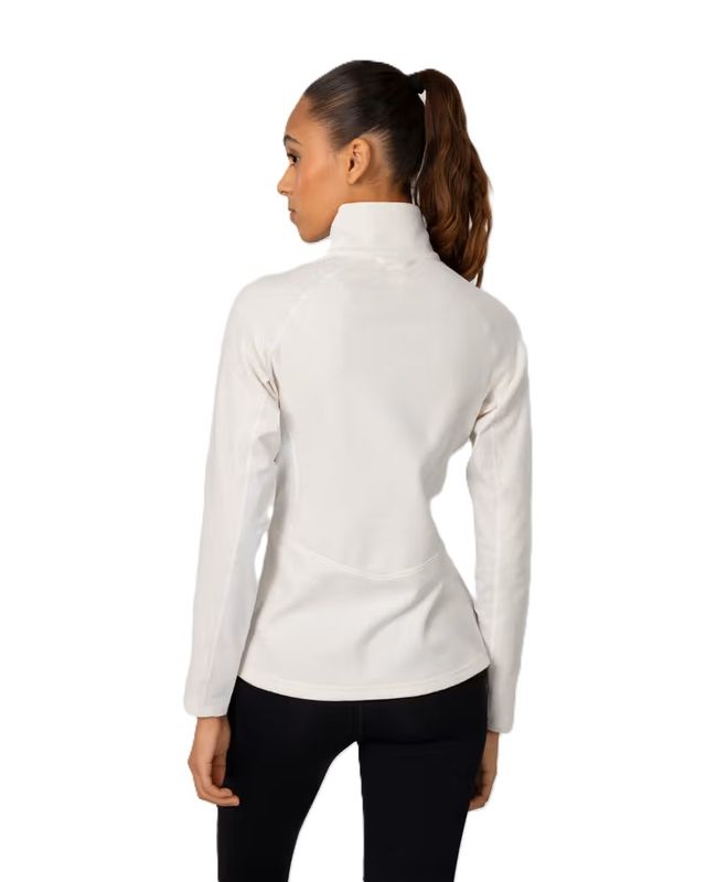 Fusion Fleece Half Zip Tofu White