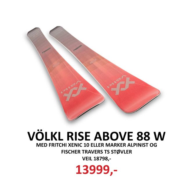 Hovedbilde VÖLKL RISE ABOVE 88 W SKIPAKKE