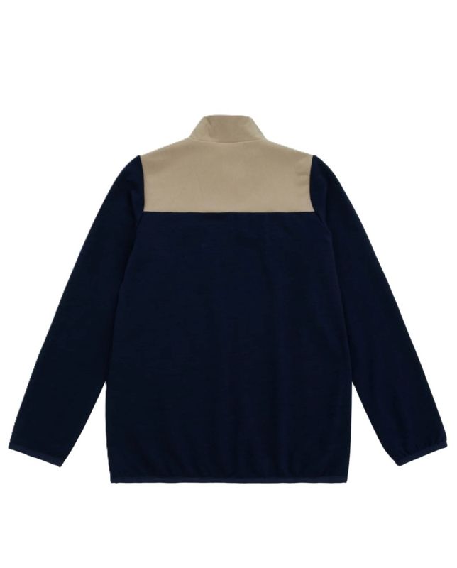 Brumundal Fleece Sweater Kids Blue Ink