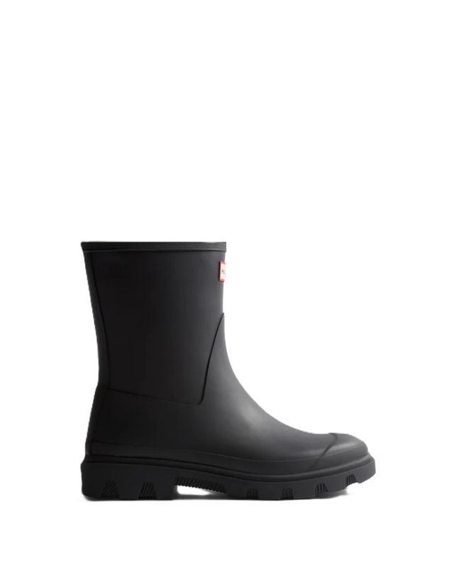 Unisex Downpour Short Boot Black