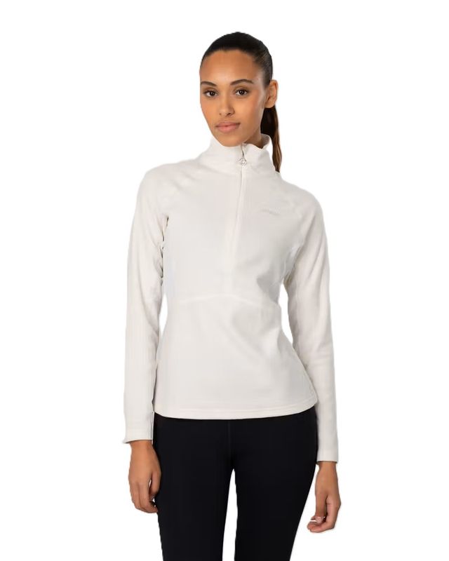 Fusion Fleece Half Zip Tofu White