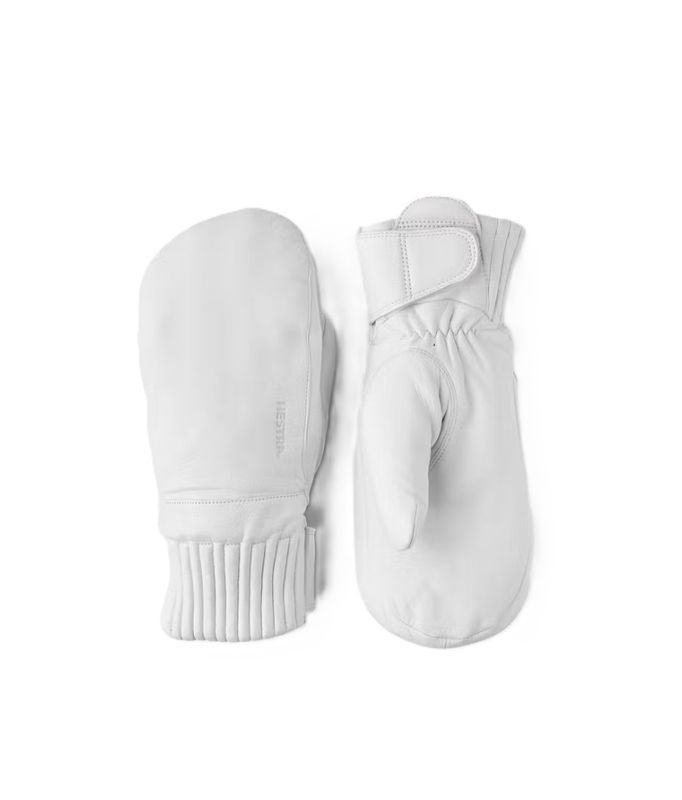 Idre Wool Mitt White