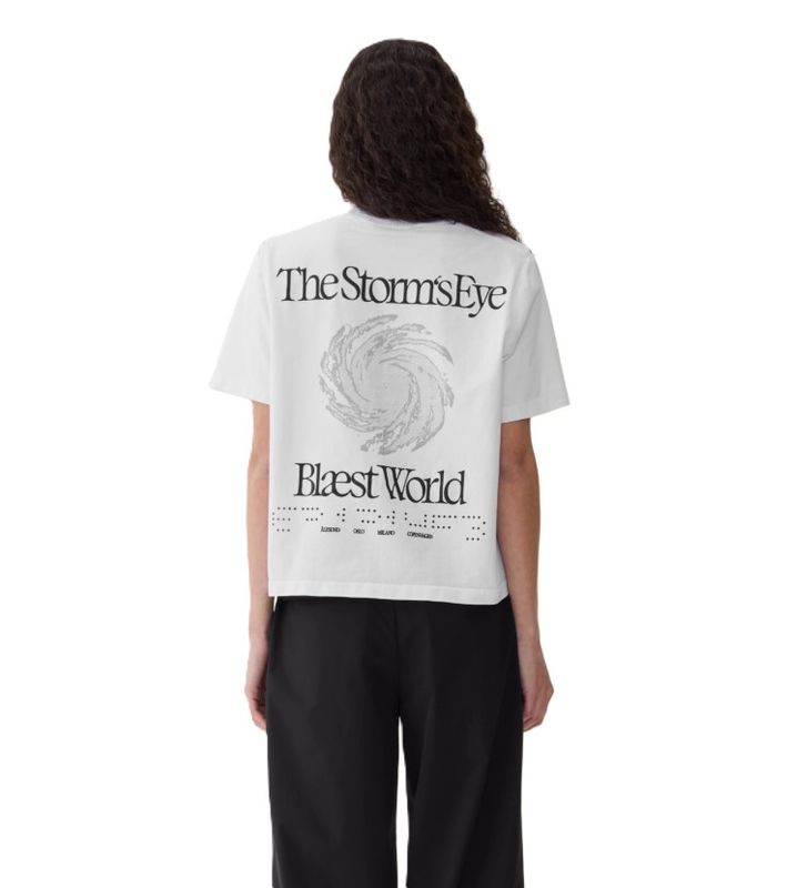 The Storms Eye Tee W White
