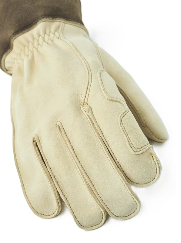 Chamois Ranch Glove - 5 finger Natural Yellow