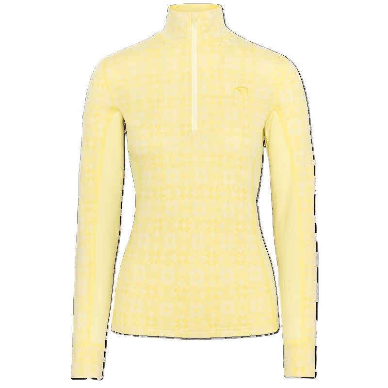 Rose Half Zip Yellow