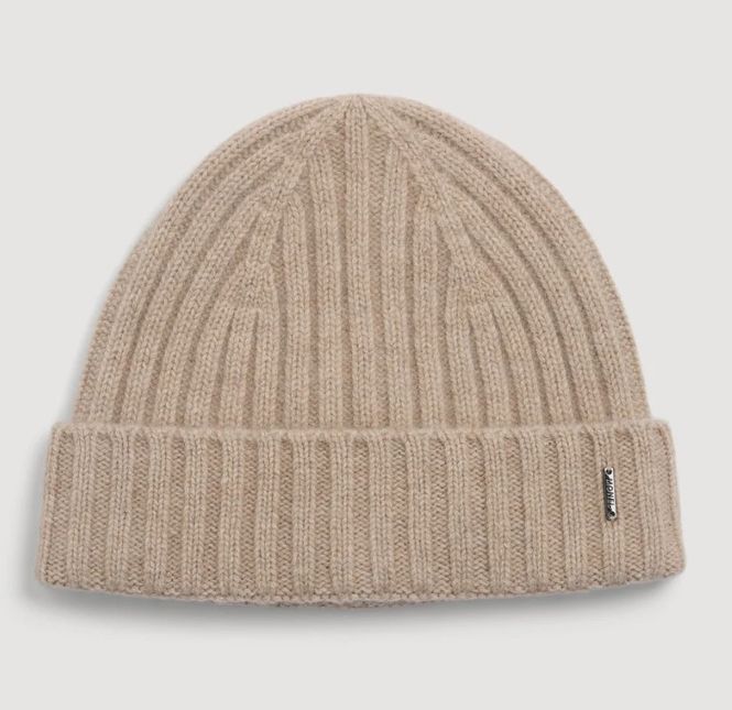 Hovedbilde Ferro Cashmere Beanie Stone Sand