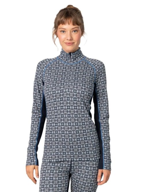 Hovedbilde Rose Light Half Zip Baselayer Dark Navy Blue