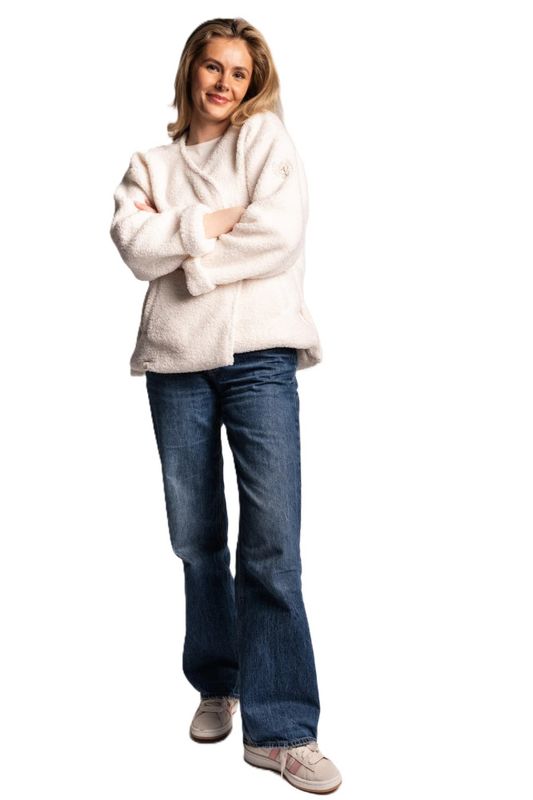 Amalie Flecee Jacket White