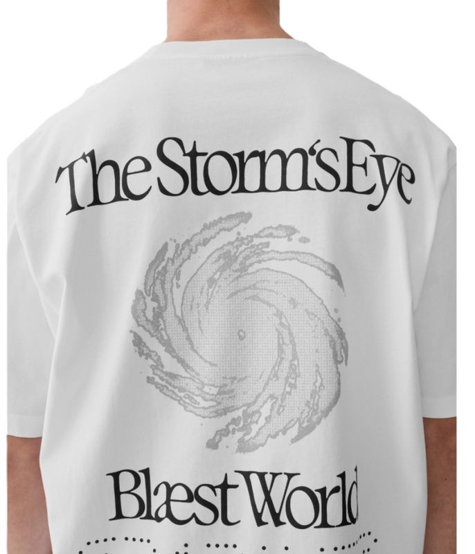 The Storms Eye Tee M White