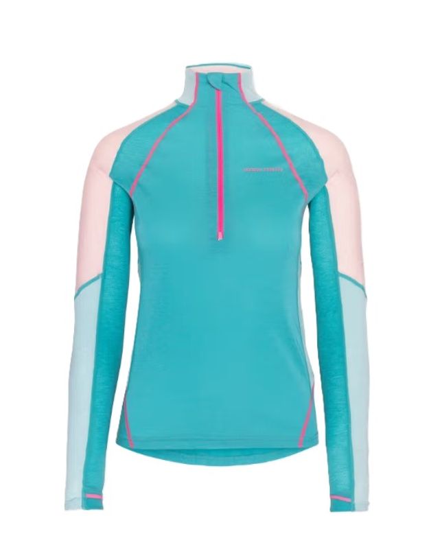 Alma Half Zip Blue Lagoon
